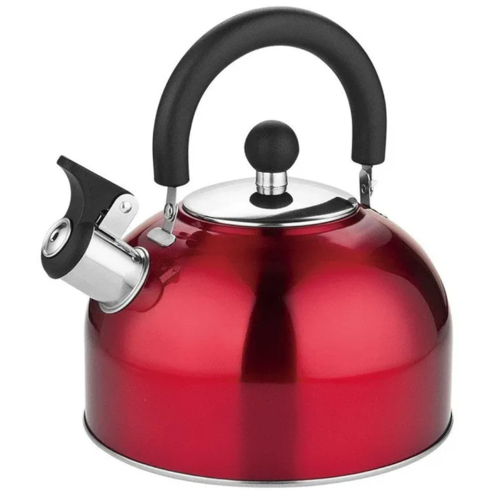 HAUZ AKL7161 2L Stainless Steel Whistling Stovetop Tea Kettle - Perfect for Boiling Water for Tea, Coffee & Hot Drinks in Home Kitchen