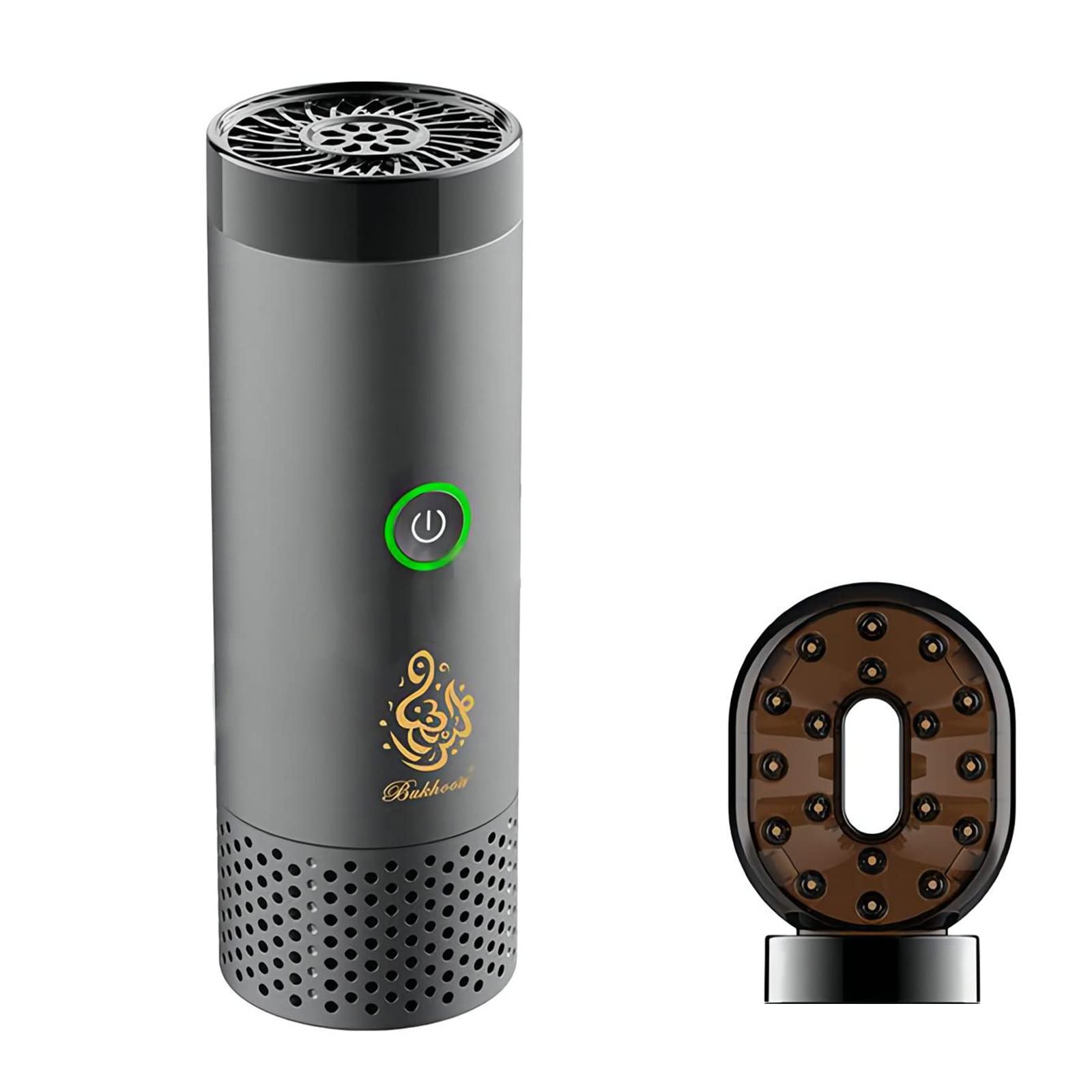 Portable USB Rechargeable Electric Incense Burner - Aromatherapy Diffuser for Home, Office & Ramadan | Handheld Arabian Incense Warmer for Relaxation & Meditation