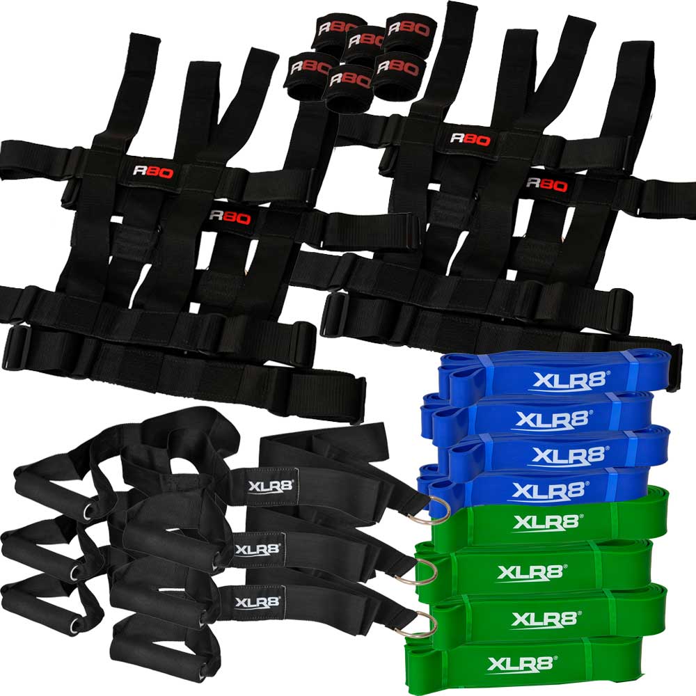 Pure Power Trainer Pro Squad Training Pack - Premium Fitness Equipment for Home & Gym Workouts - Perfect for Strength Training, HIIT, and CrossFit