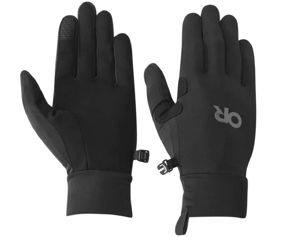 Outdoor Research Essential Lightweight Gloves for Hiking, Running & Cold Weather - Windproof & Breathable Outdoor Gloves for Men & Women