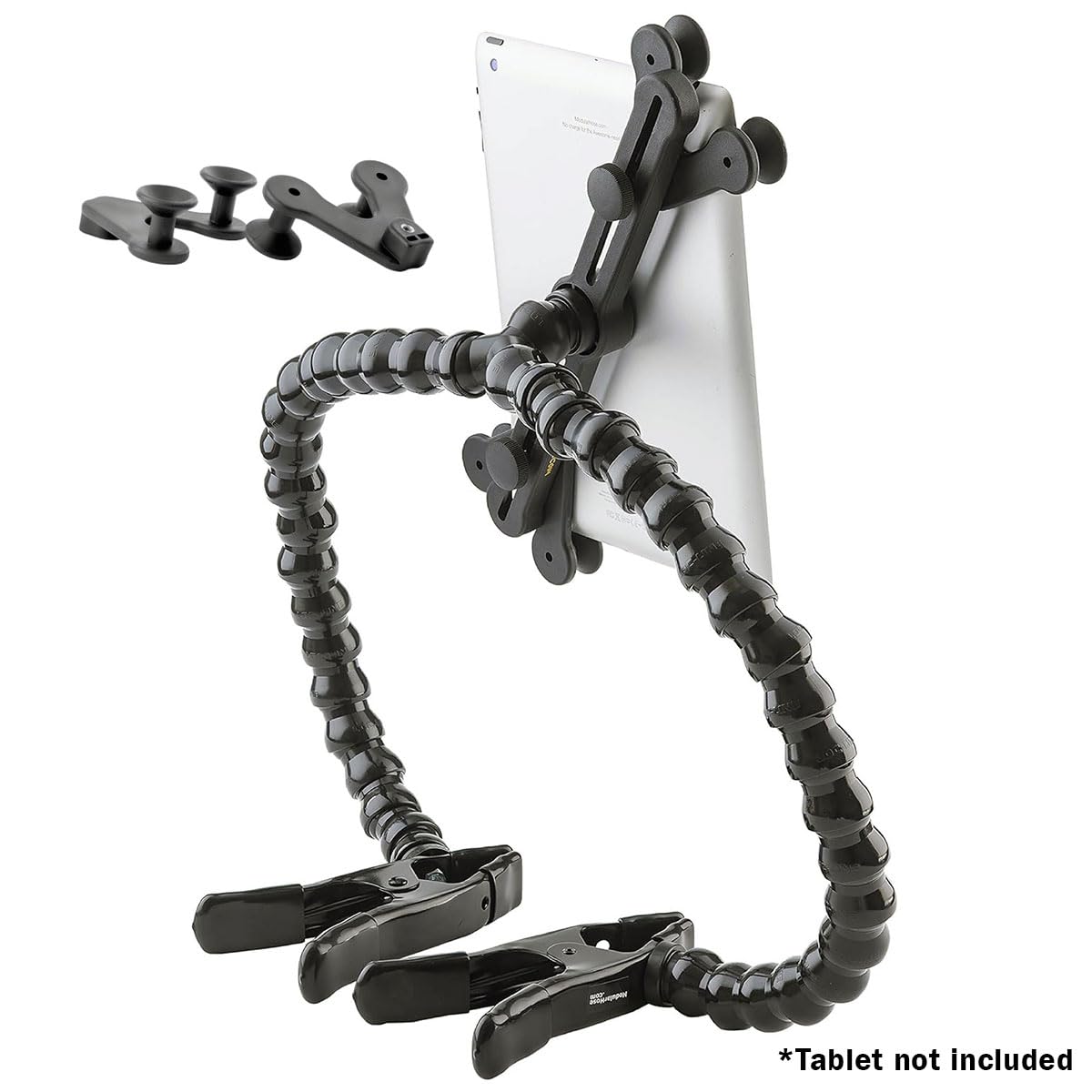 MOGO ModularHose Tablet Holder with Heavy Duty Spring Clamp (2