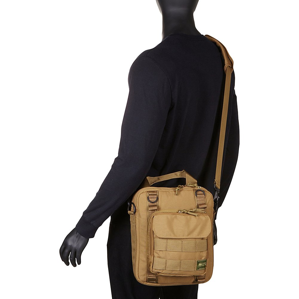 Skooba Design S-4 Tablet Courier Bag - Waterproof Laptop Messenger Bag for 15
