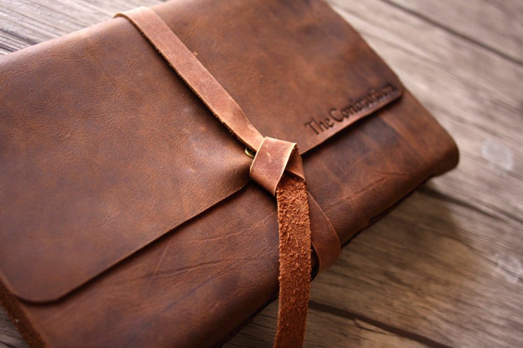 Personalized Leather Baby Shower Guest Book - Elegant Keepsake for Baby Shower, Christening & Birthday Parties - Perfect Gift for New Parents & Baby Memory Book