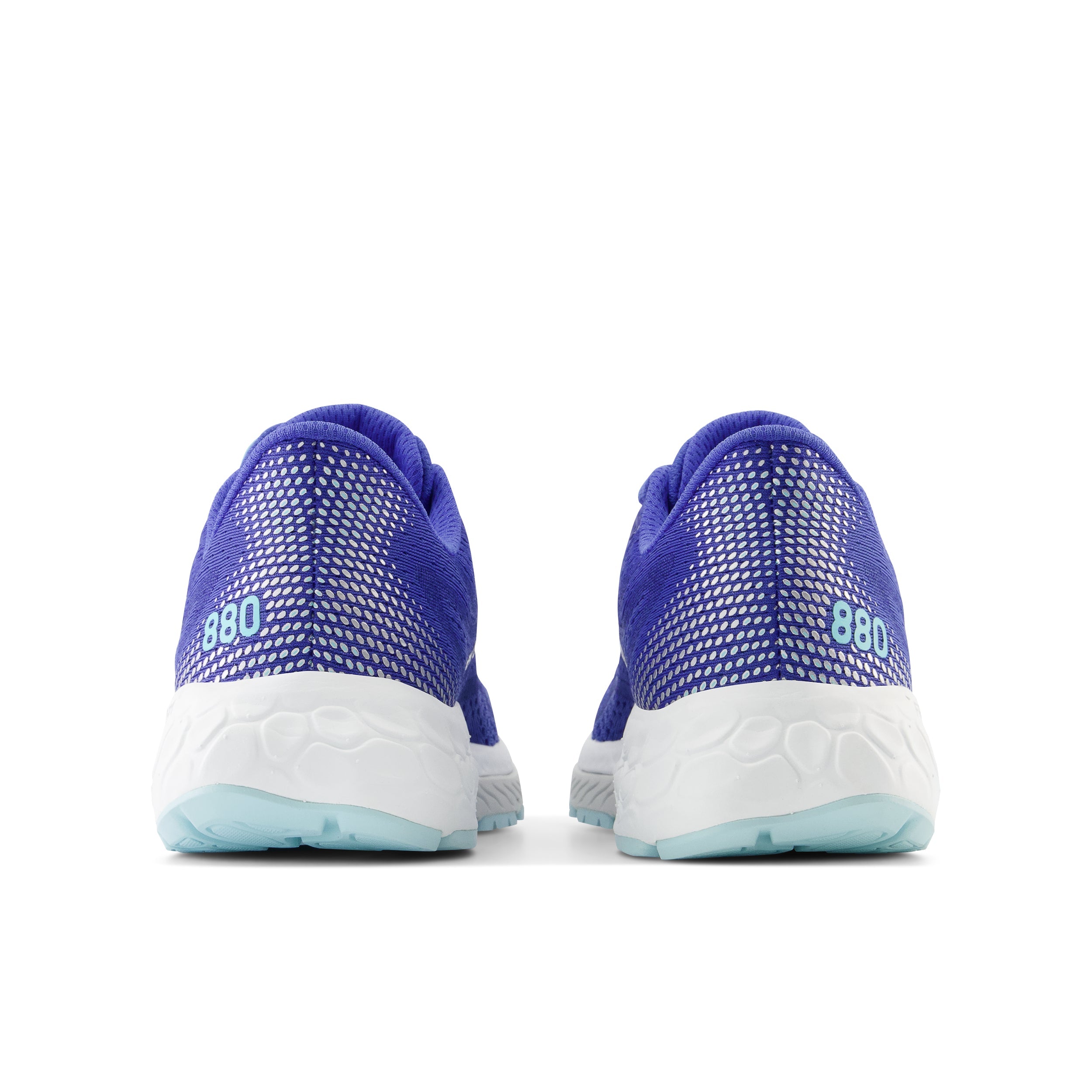 Women's New Balance Fresh Foam X 880v13 Wide Running Shoes - Marine Blue/Bright Cyan - Lightweight Cushioned Sneakers for Jogging, Walking & Gym Workouts