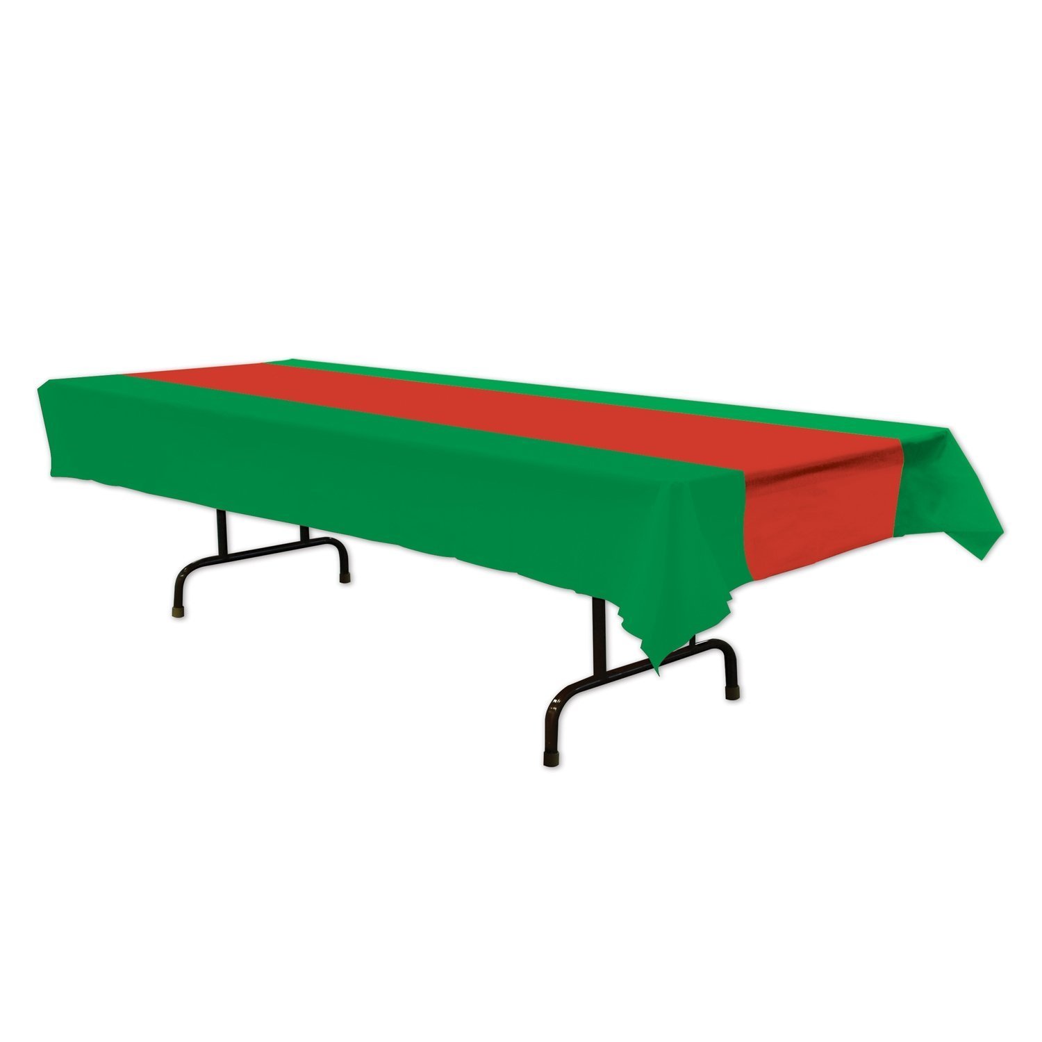 12-Pack Red & Green Table Covers for Party Decorations - Perfect for Christmas, Holidays, and Special Events