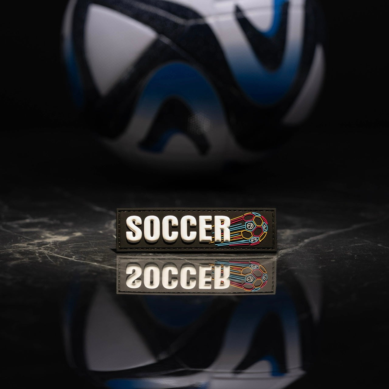 Custom Soccer Velcro Patch - Iron On & Sew On Badges for Jerseys, Bags, Hats - Perfect for Team Uniforms, DIY Crafts & Sports Fan Gifts