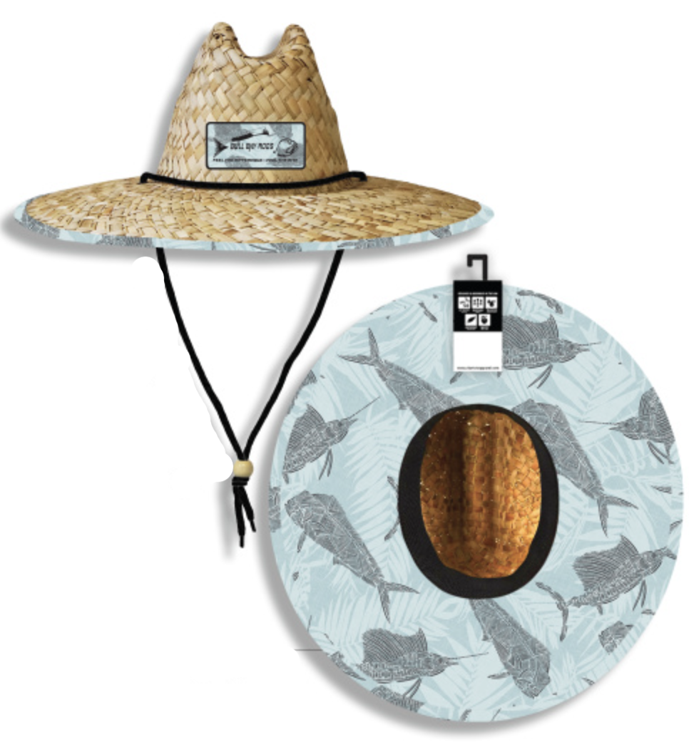 Bull Bay Classic Straw Hats for Women & Men - Breathable Wide Brim Sun Hat for Beach, Gardening, and Outdoor Activities