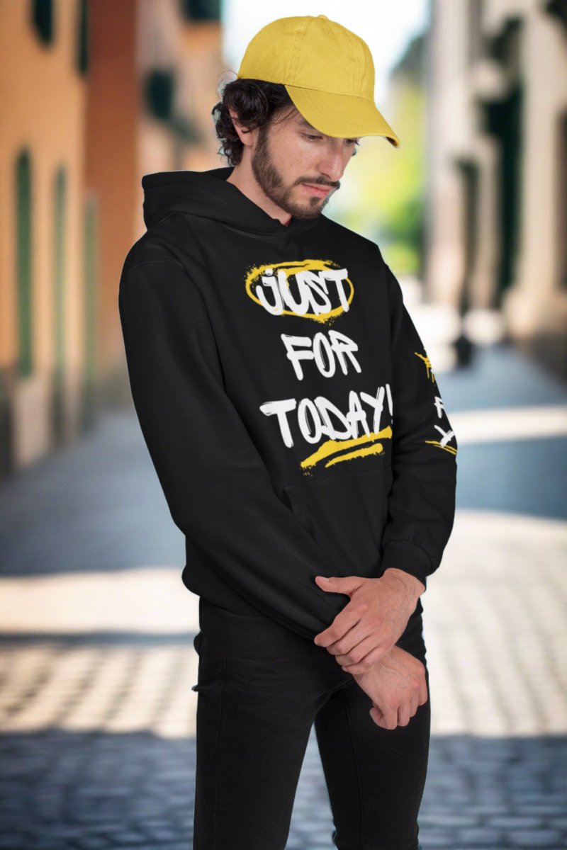 Urban Reign Premium Hoodie 'Just for Today' & Crown Series - Stylish Comfort for Streetwear, Casual Outfits & Everyday Wear