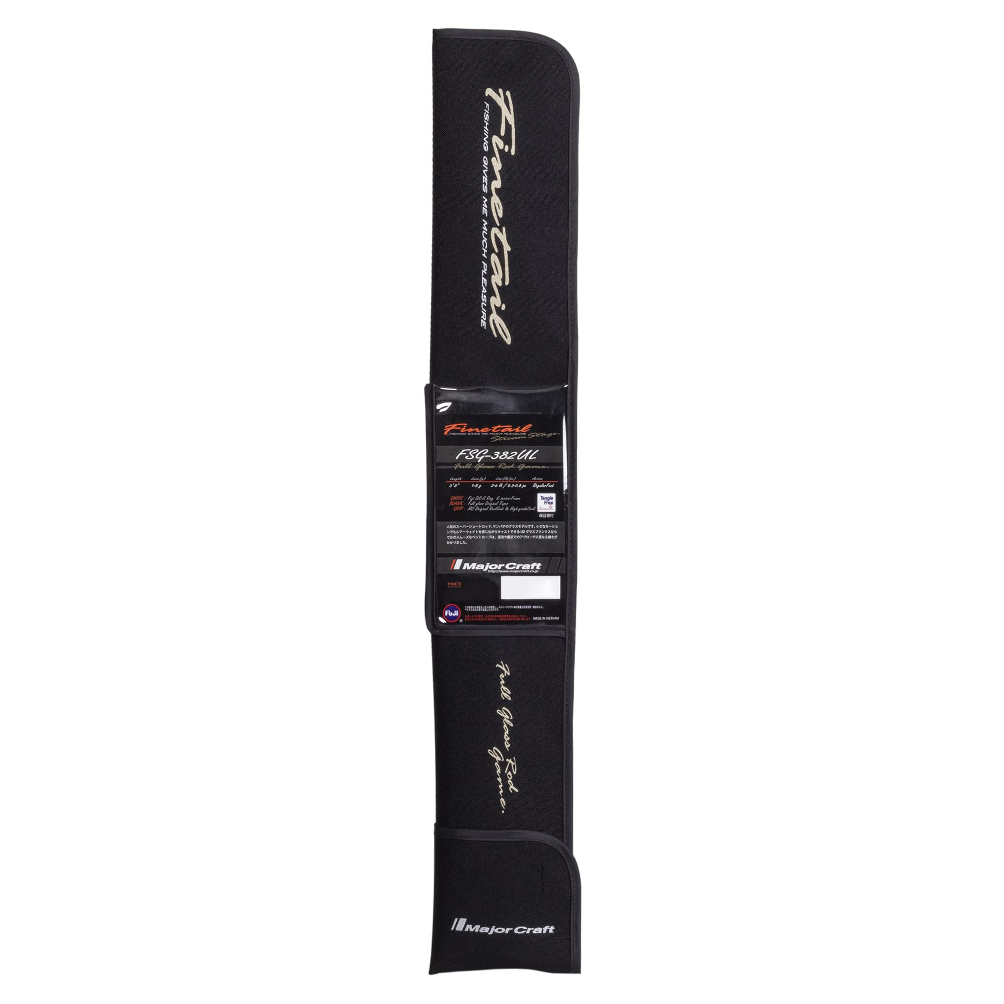 Major Craft Trout Rod Fine Tail Glass Model - Lightweight Fishing Rod for Trout & Bass - Perfect for Freshwater Streams & Mountain Lakes