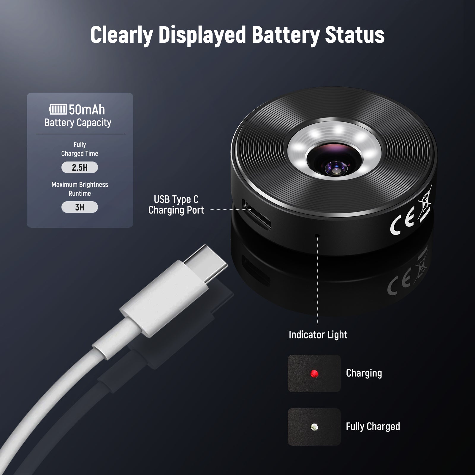 NEEWER LS 32 45X Smartphone Microscope with 17mm Thread - High Magnification Lens for Coin Collecting, Jewelry Inspection & Science Education