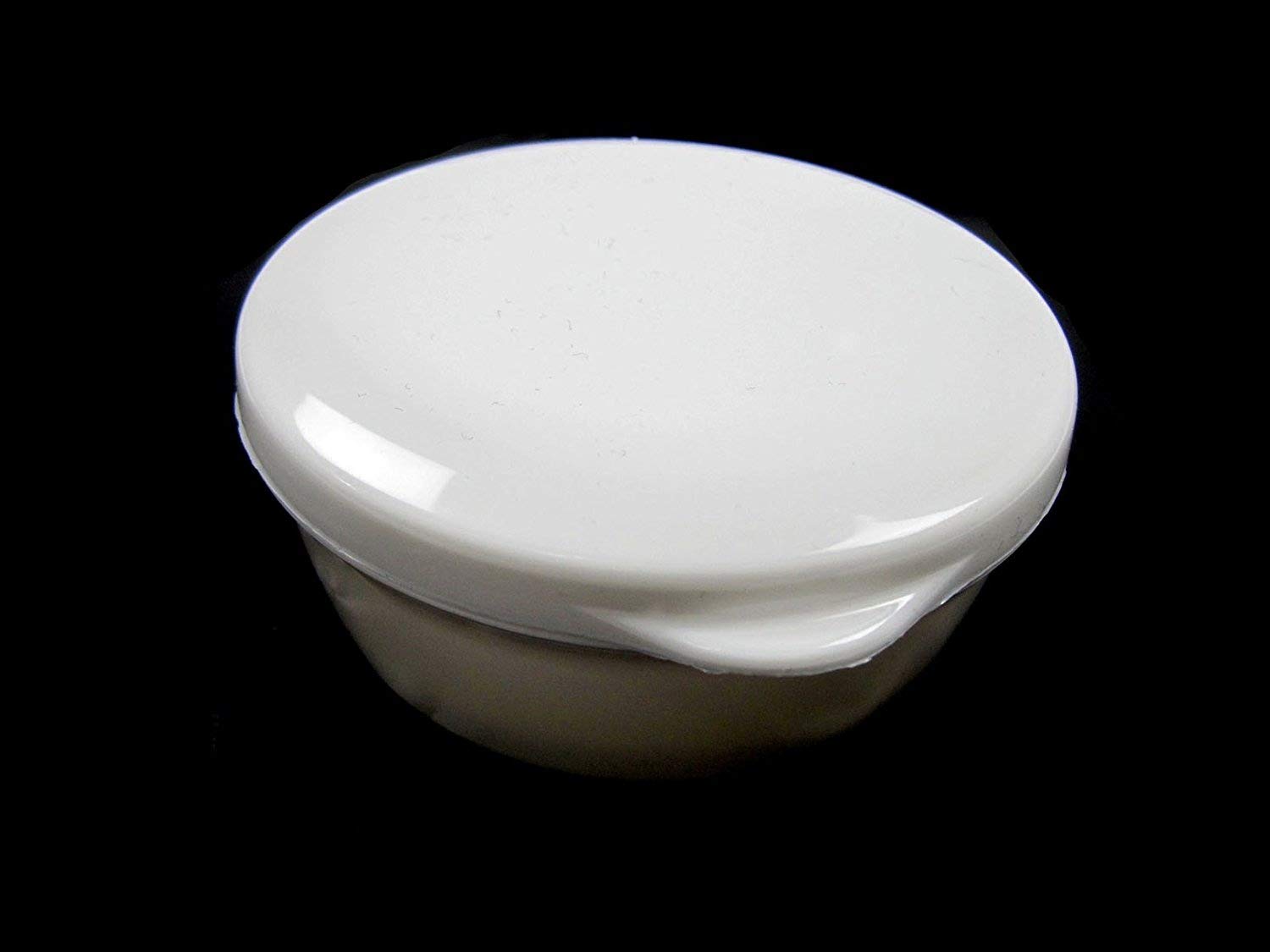 Portable Round Soap Case - Airtight Travel Soap Container with Leak-Proof Lid - Compact Soap Dish for Camping, Gym & Travel Accessories (White)
