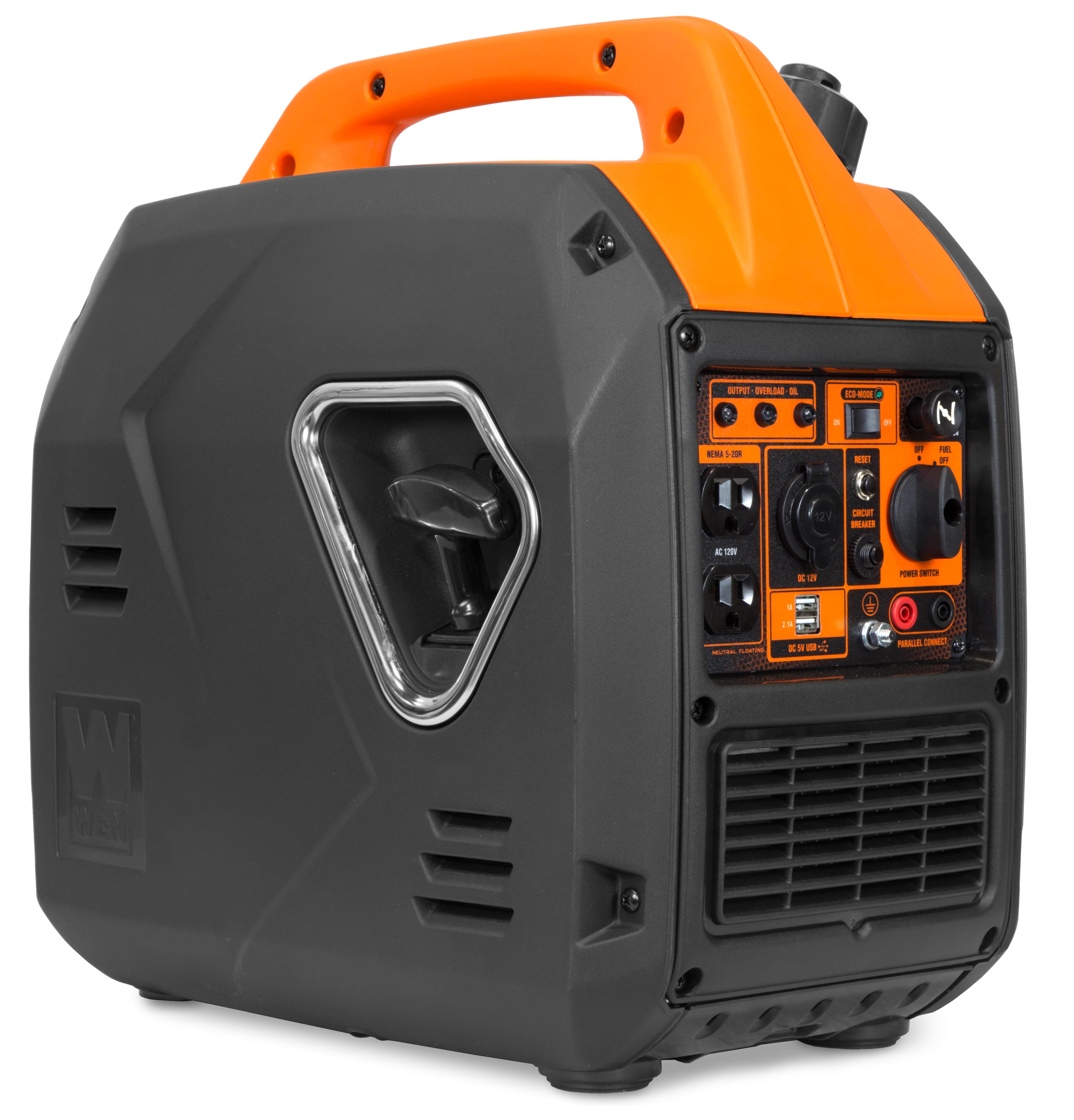 WEN R56235i 2350W Super Quiet Portable Inverter Generator with Fuel Shut Off - CARB Compliant, Ultra Lightweight (Certified Refurbished) - Perfect for Camping, RV Trips & Emergency Power Backup