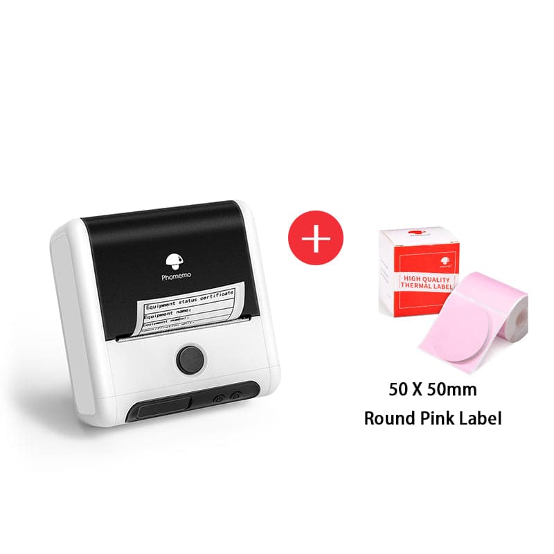 Phomemo M200 Bluetooth Thermal Label Printer - Portable Wireless Sticker Maker for Shipping, Packaging & Small Business - Compatible with iOS & Android