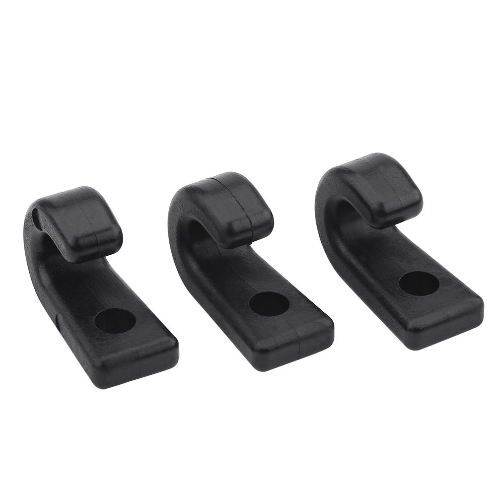 25pcs Kayak J Hooks - Heavy Duty Nylon Lashing Hooks for Canoe & Boat Repair, Kayak Bungee Tie Down Hooks - Perfect for Kayak Fishing Accessories and Watercraft Storage (Ideal for Garage, Dock, and Outdoor Use)