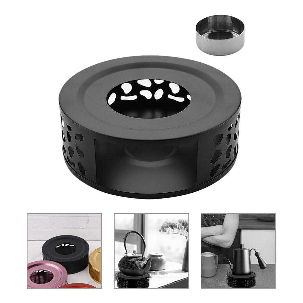 Premium Stainless Steel Teapot Warmer - Electric Tea Kettle Base Warmer for Perfect Tea Temperature | Ideal for Home, Office & Tea Ceremonies | Preserves Tea Flavor & Warmth