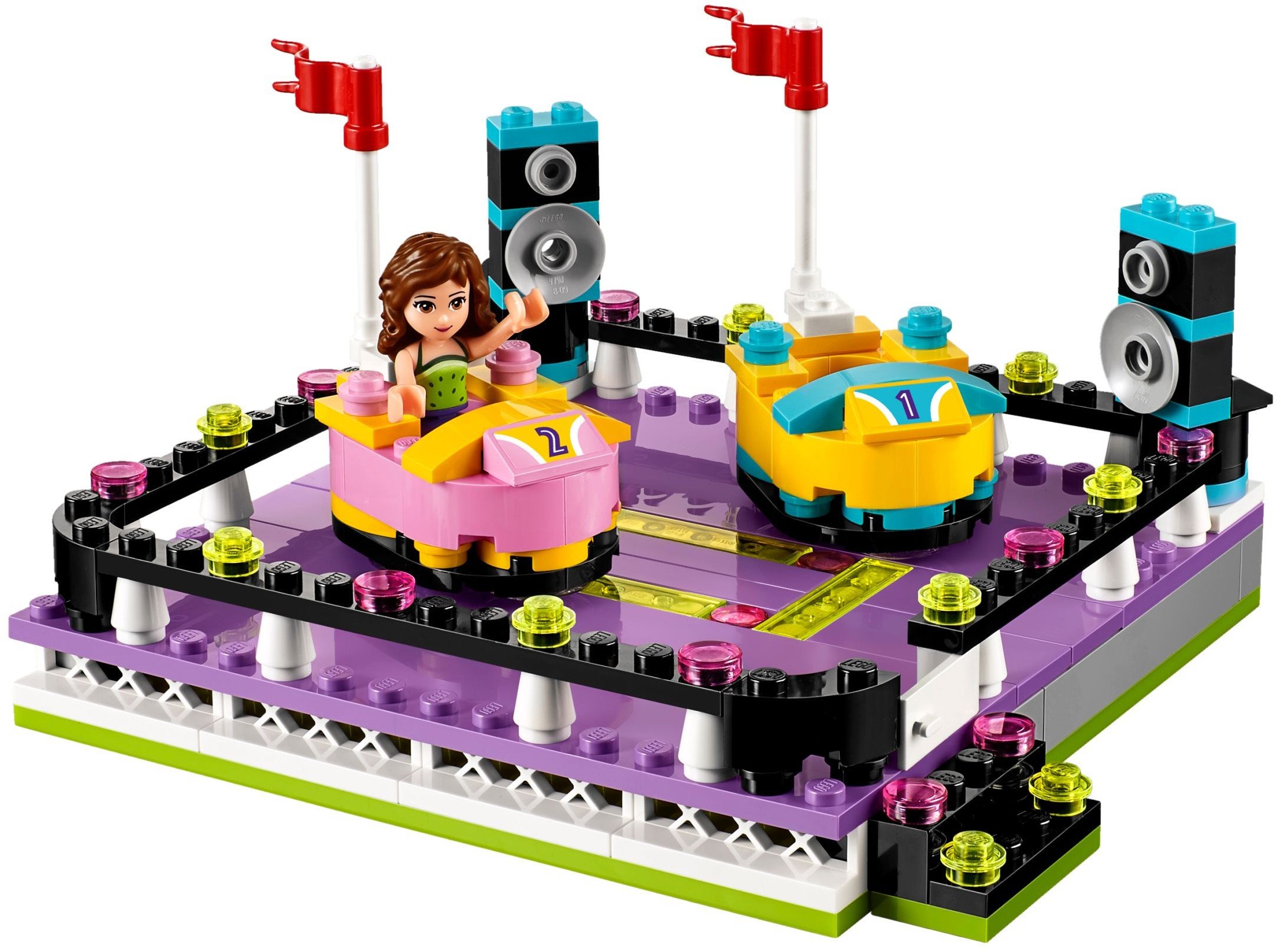 LEGO 41133 Friends Amusement Park Bumper Cars Building Toy Set - 235 Pieces, Multi-Color Creative Play for Kids Ages 6-12 | Perfect for Birthday Gifts & Pretend Theme Park Play