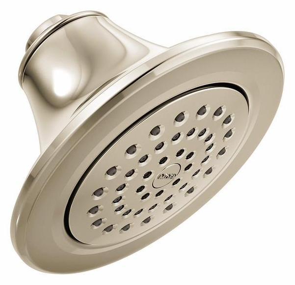 Moen S6312NL 5-7/8 Inch XLT Shower Head with 1 Function in Polished Nickel - Perfect for Bathroom Renovation & Modern Home Upgrades