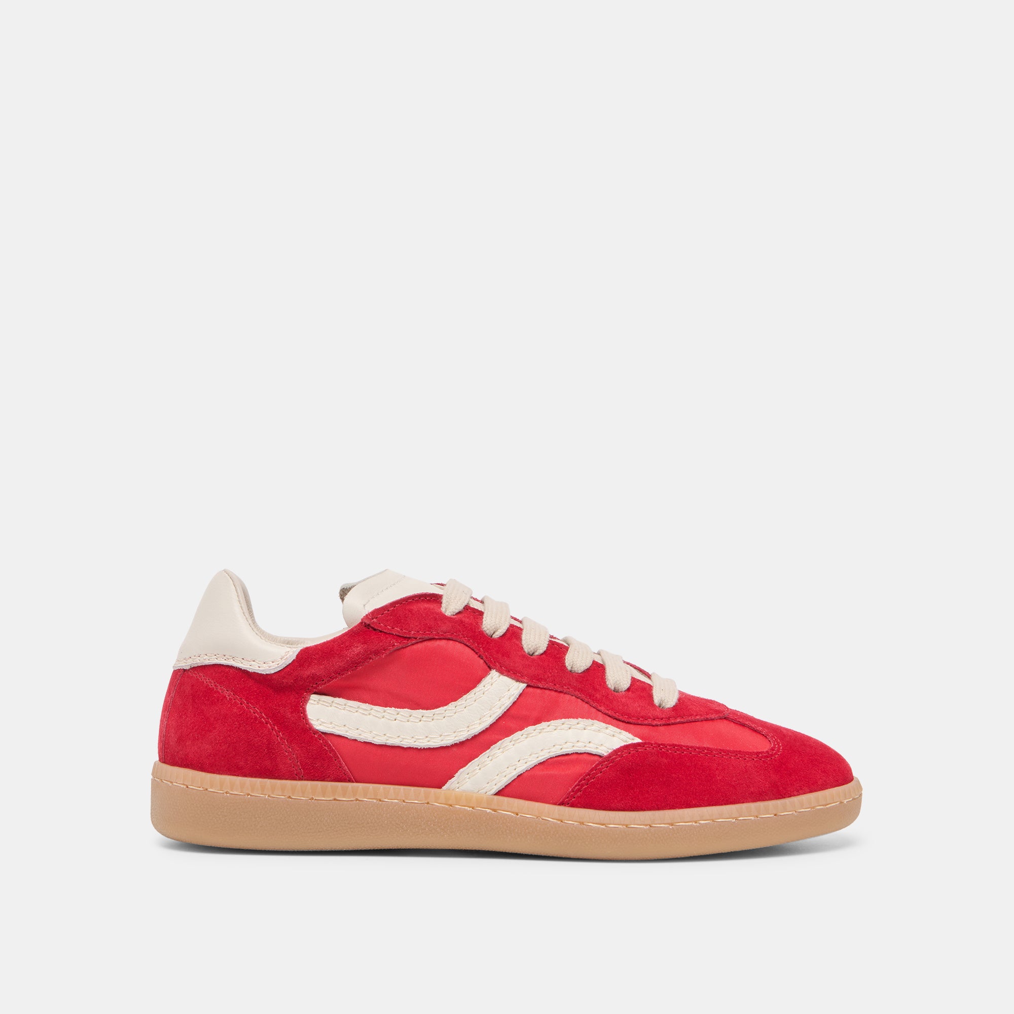 Rebel Sneakers - Crimson Nylon Athletic Shoes for Men & Women | Lightweight Running, Gym & Casual Wear