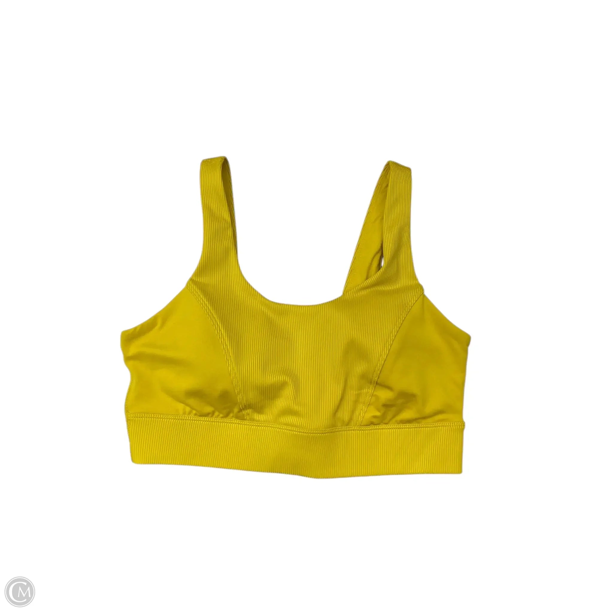 All In Motion Women's Athletic Sports Bra - Medium Size, Yellow - Perfect for Yoga, Running & Gym Workouts