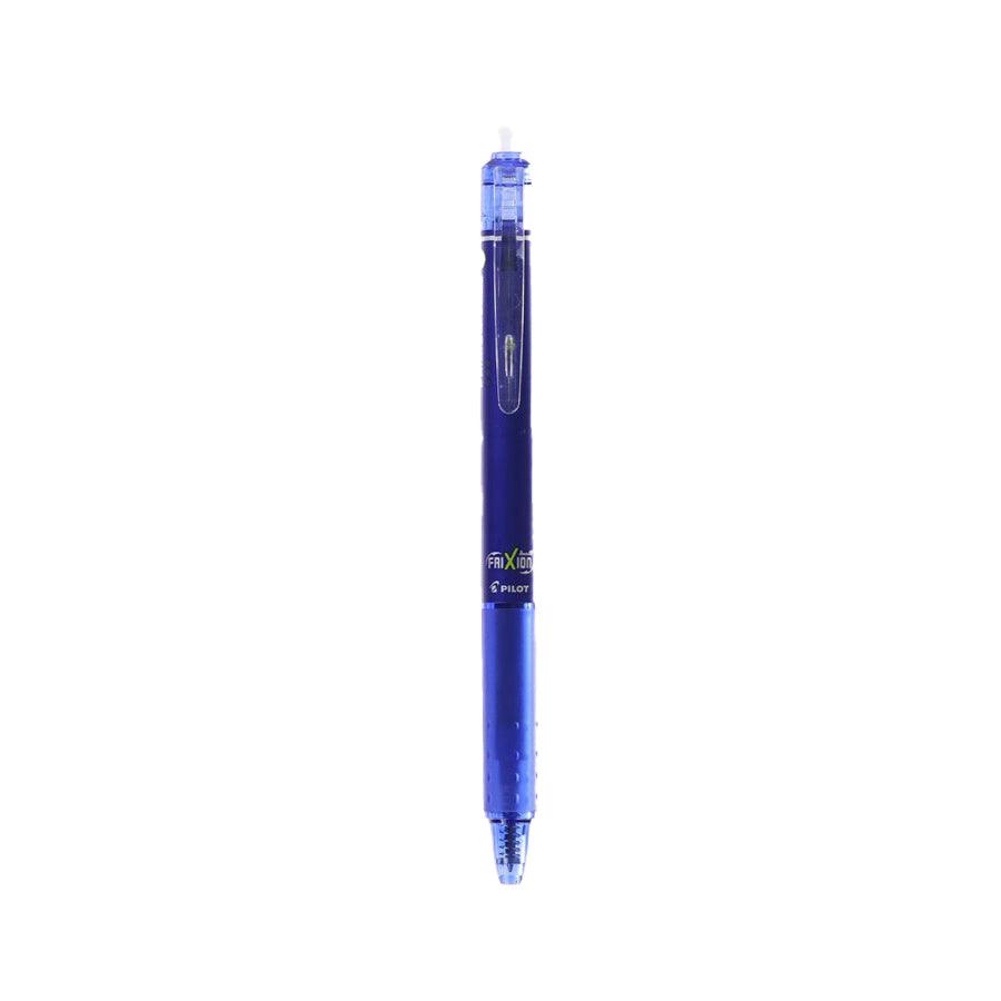 PILOT FRIXION CLICKER 0.5mm Blue Erasable Gel Pen - Smooth Writing for School, Office & Note Taking
