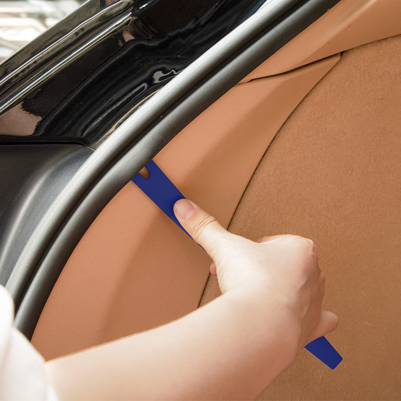 XBRN 5-Piece Car Trim Removal Tool Set - Professional Auto Panel Pry Tool Kit for Dash, Door & Audio Installation | Perfect for DIY Car Repairs & Stereo Upgrades