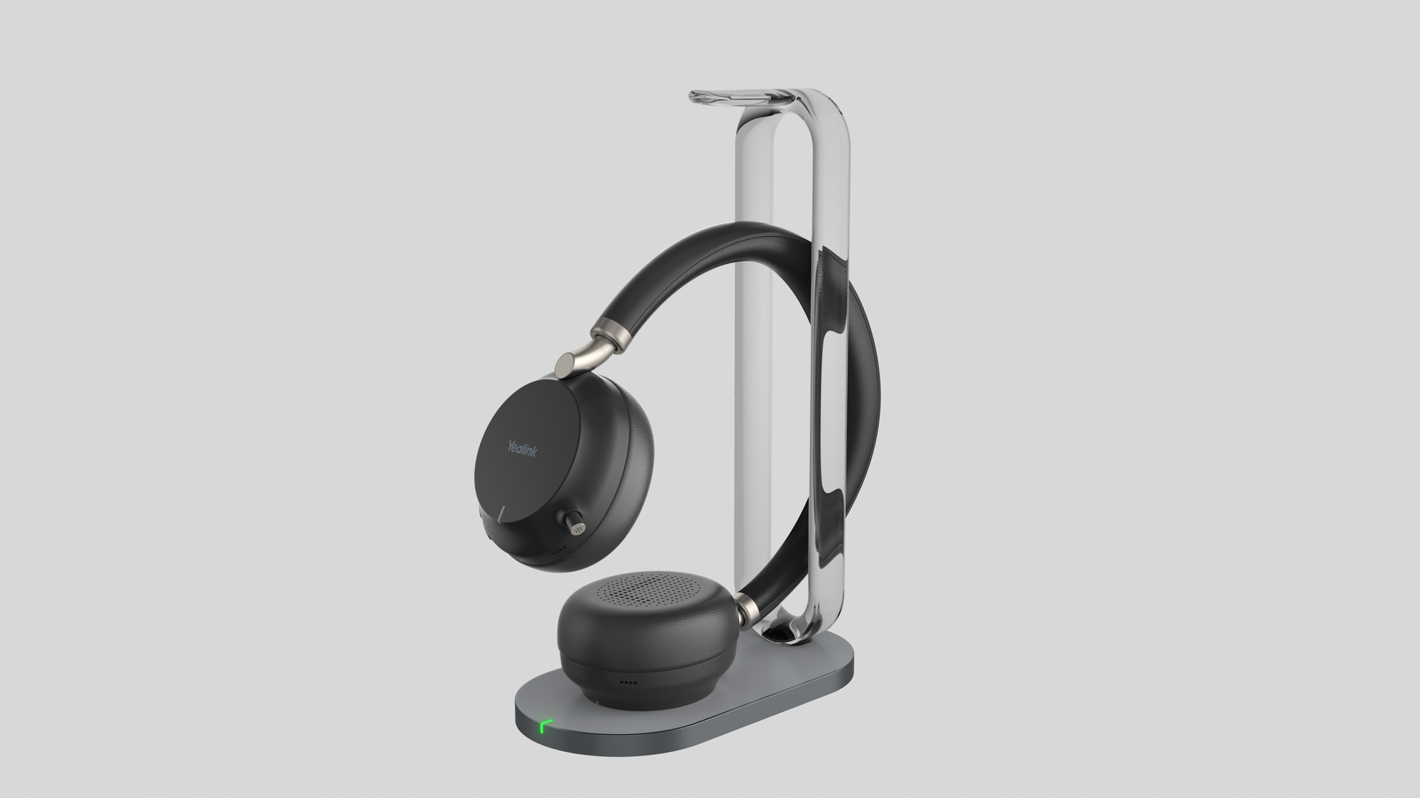 Yealink BH76 Wireless Bluetooth Headset with Charging Stand - Noise Cancelling Office Headset for Business Calls, Remote Work & Video Conferencing