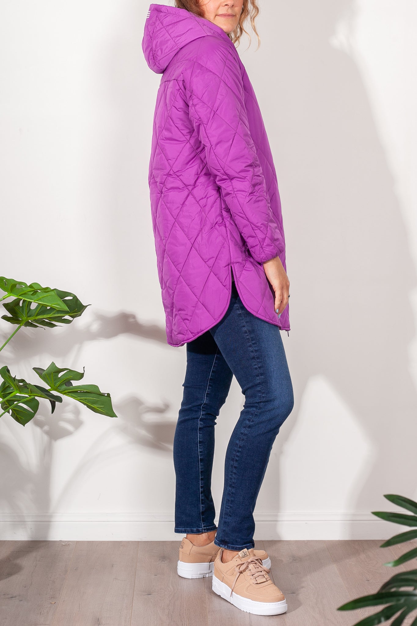 Bande Studio Queenie Quilted Parker Jacket - Women's Lightweight Water-Resistant Coat for Fall & Winter | Perfect for Outdoor Activities, Commuting, and Casual Wear