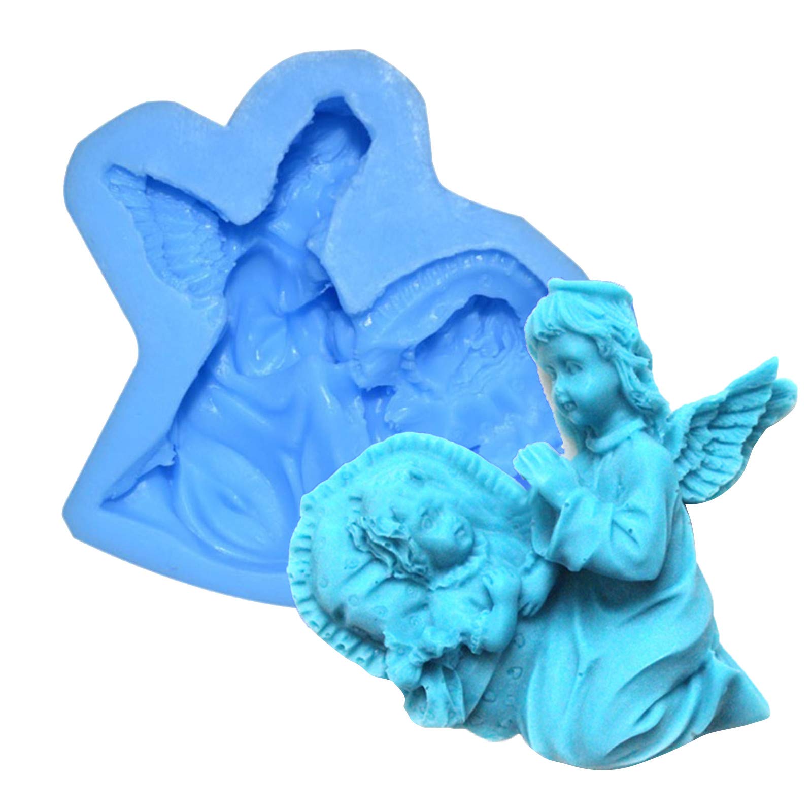 Non-Stick Silicone Baking Molds for Chocolate, Candy, Fondant - Perfect for Cakes, Cookies, Jelly, Gum Paste, Ice Cubes & Soap - Mother's Day Gift Making & Cake Topper Decor - Ideal for DIY Baking, Party Treats & Homemade Gifts