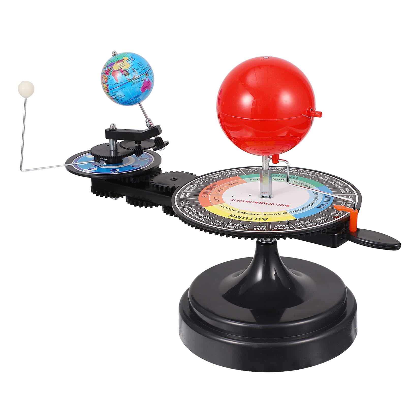 Mipcase Solar System Model - Sun Earth Moon Orbital Kit with Rotating Planets | STEM Astronomy Educational Toy for Kids | Classroom Science Demo & Home Learning Tool