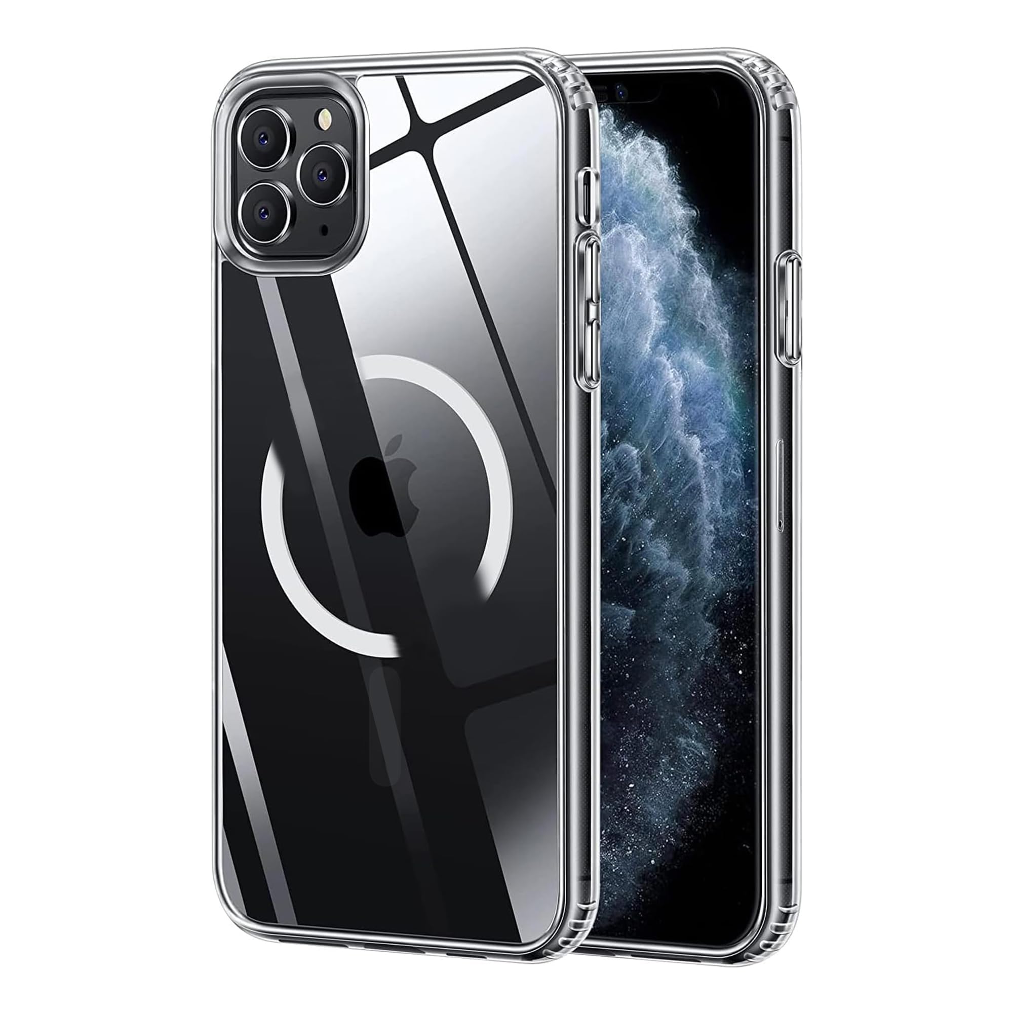 Clear Magnetic Phone Case for iPhone 11 Pro Max (6.5
