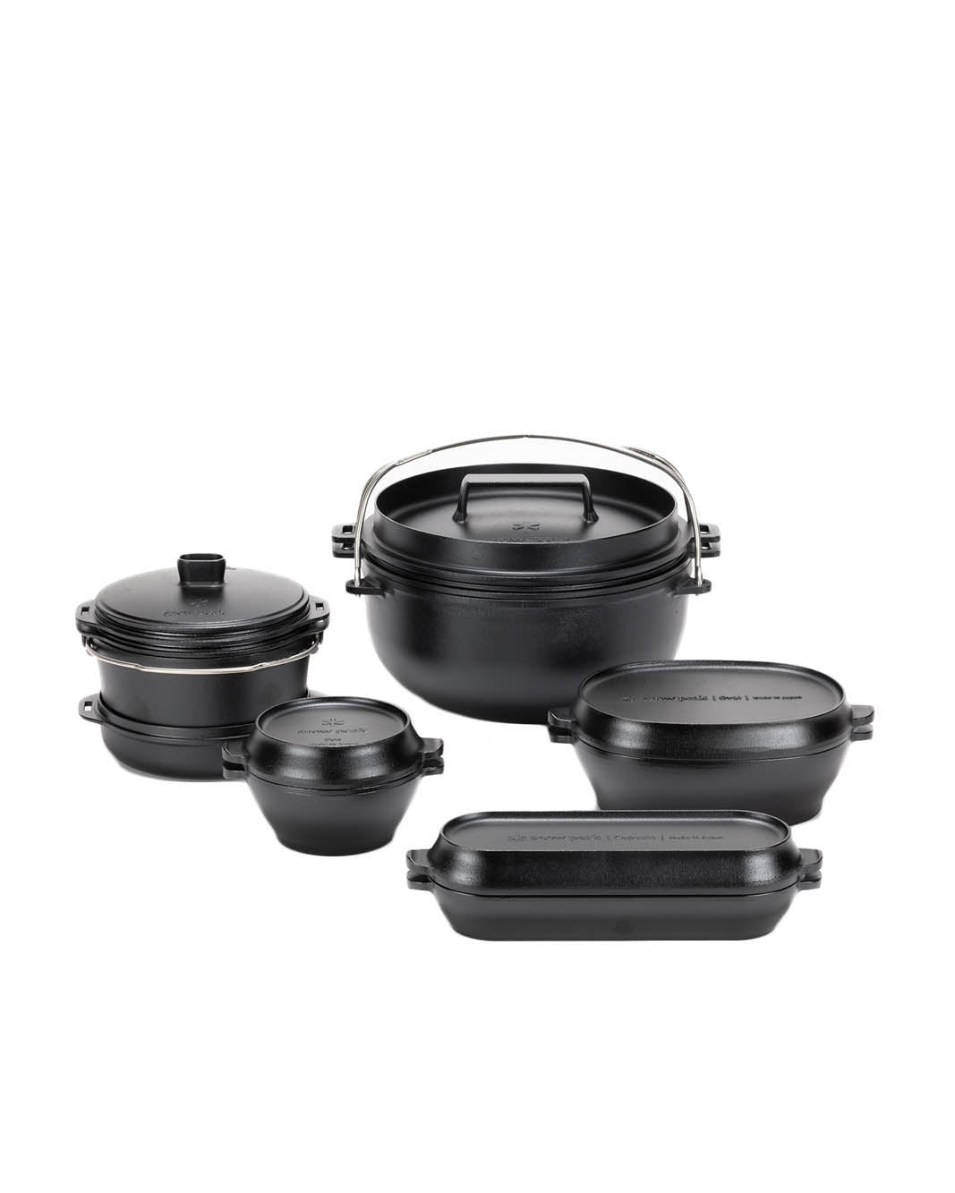 26cm Cast Iron Dutch Oven - Premium Enameled Cookware for Baking, Roasting & Braising - Perfect for Stovetop, Oven & Campfire Cooking