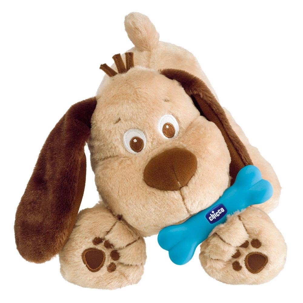 Chicco My First Puppy Toy - Interactive Plush Dog for Babies & Toddlers | Early Learning & Sensory Development Toy | Perfect for Playtime, Cuddling & First Friends