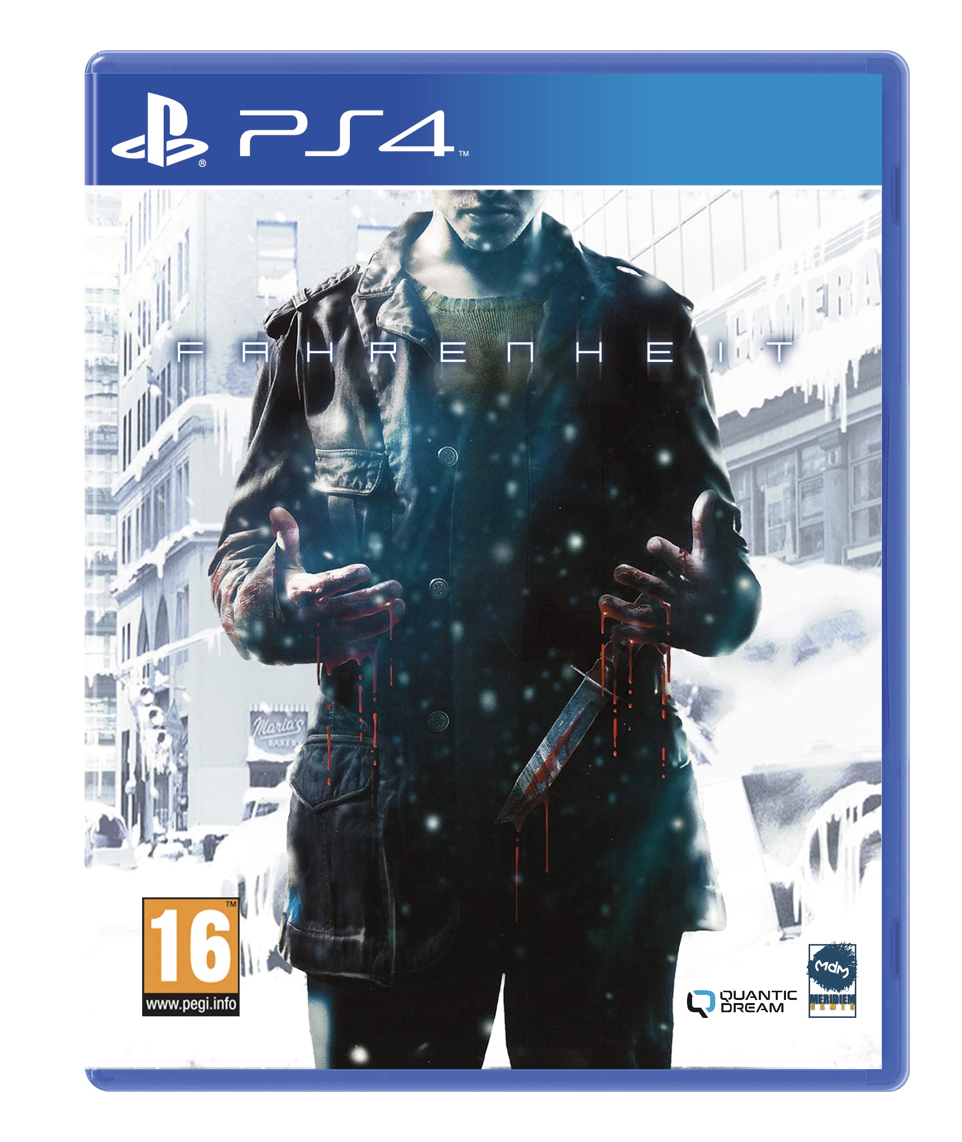FAHRENHEIT Standard Edition PS5 Game - Thrilling Action-Adventure for PlayStation 5 | Perfect for Horror Fans & Story-Driven Gamers | Great for Late-Night Gaming Sessions & Co-op Play