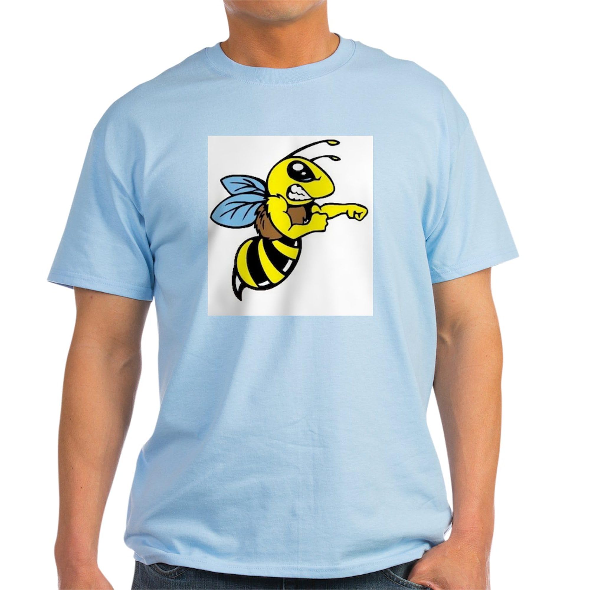 Killer Bee Graphic T-Shirt for Men - 100% Cotton Lightweight Classic Tee - Perfect for Casual Wear, Outdoor Activities & Gifts