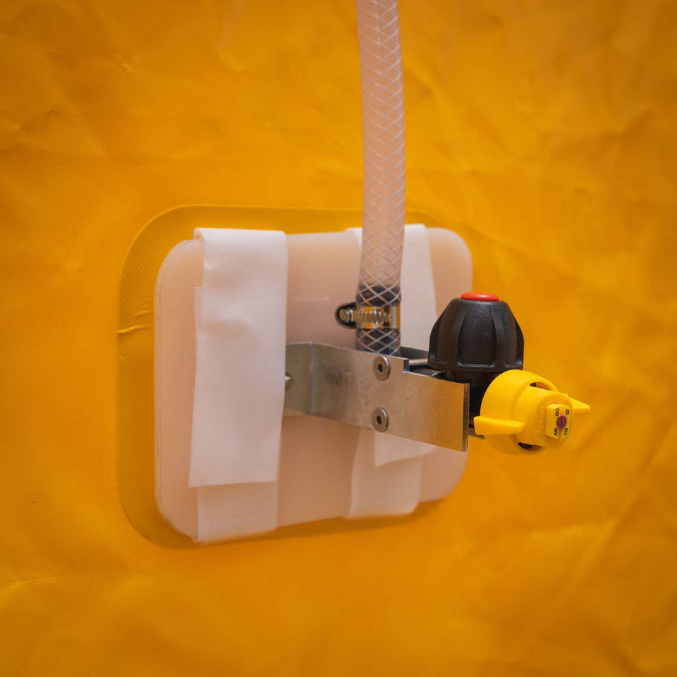 MIRA Safety DS1 Portable Emergency Decontamination Shower for Chemical Spills & Hazmat Situations - Ideal for First Responders, Industrial Workers & Outdoor Safety Kits