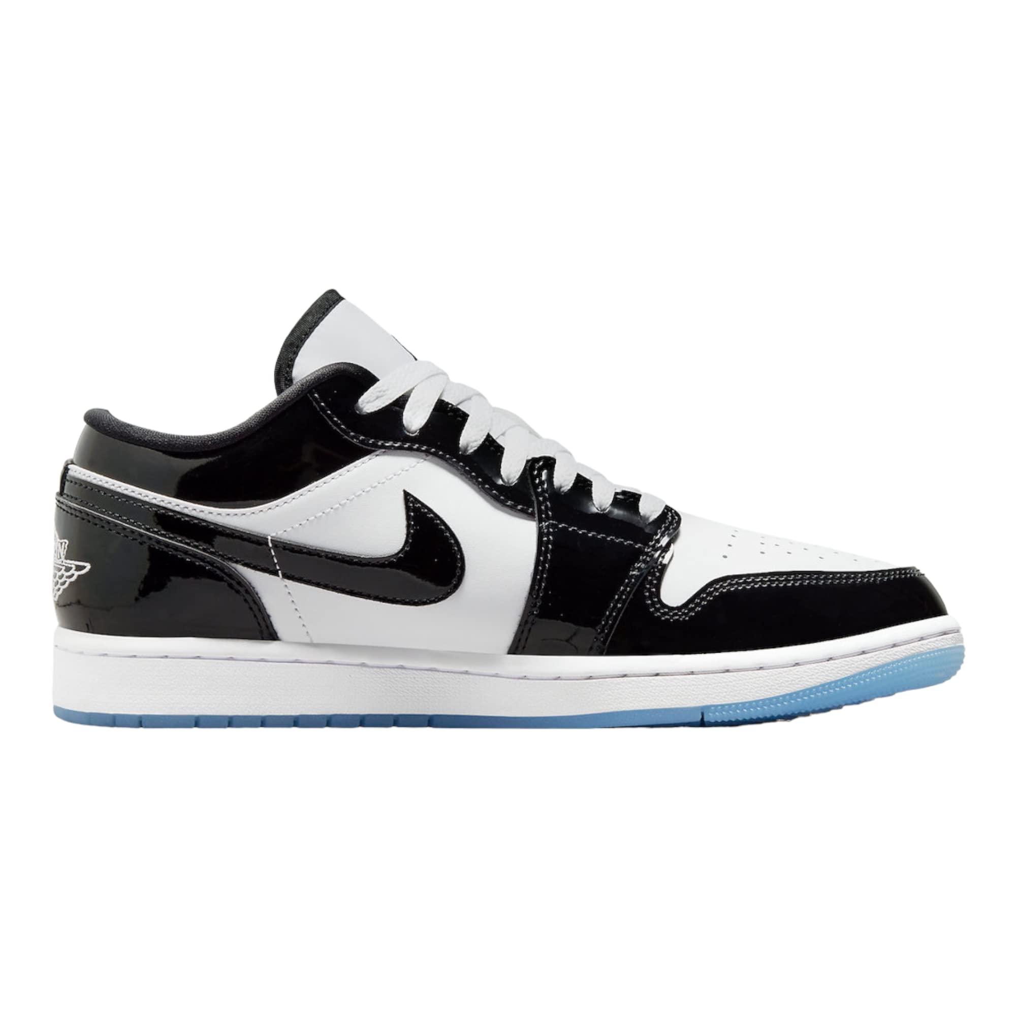 Air Jordan 1 Low SE Big Kids' Sneakers - White/Black (DV1333-100) | Comfortable Basketball Shoes for Boys & Girls | Perfect for School, Sports & Casual Wear