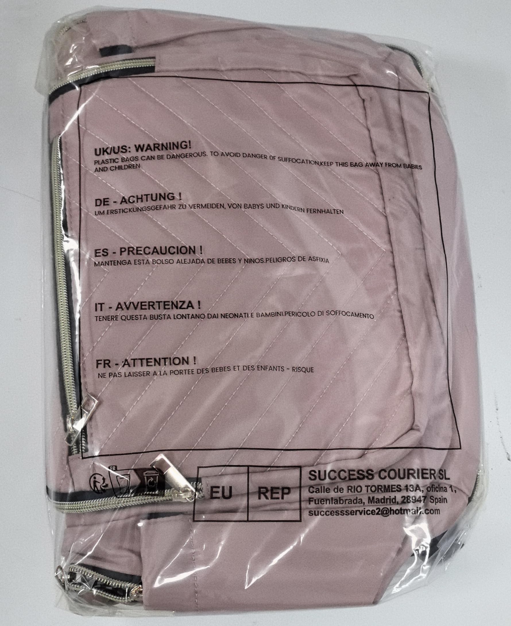 Stylish Pink Laptop Backpack for Women - Waterproof 17.3 Inch Anti-Theft Computer Bag for Travel, Work & College | Perfect for Business Professionals, Students & Commuters