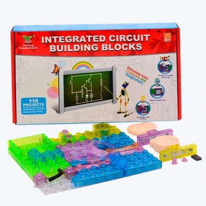 Integrated Circuit Building Blocks - Electronic Components for DIY Projects, Robotics & STEM Education | High-Quality IC Chips for Prototyping & Circuit Design