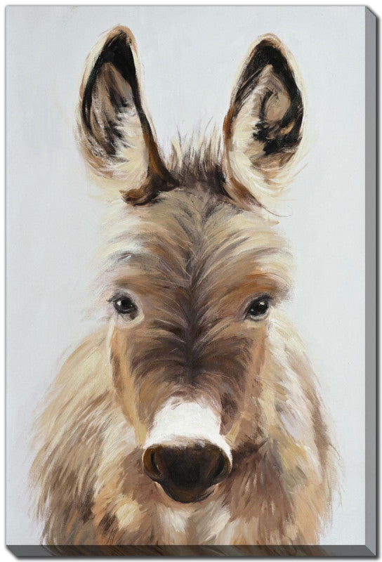 Colby Wall Art - Light Brown Framed Canvas Print 24x36 Inches - Perfect for Living Room, Bedroom & Office Decor