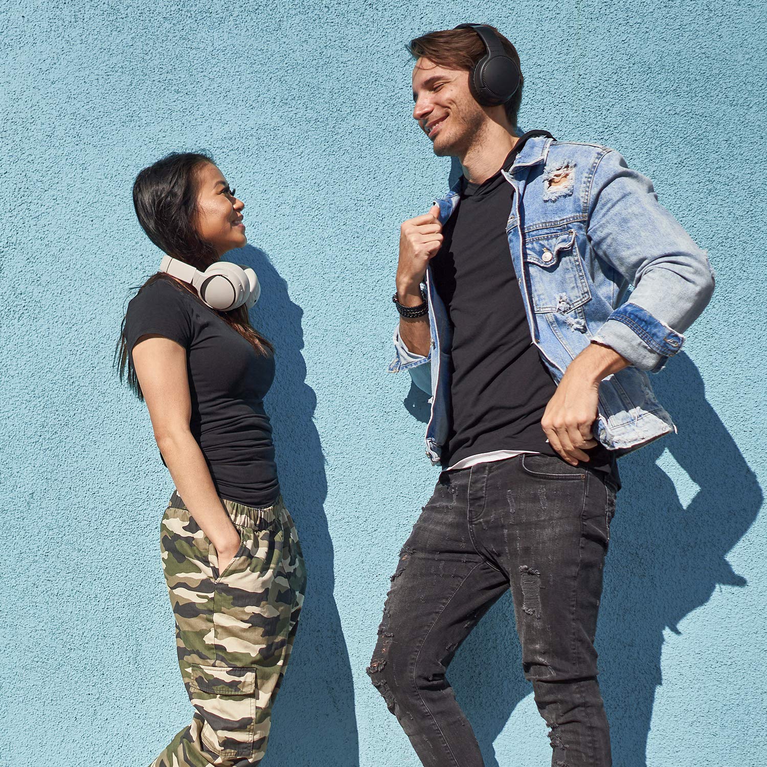 Panasonic RB-M300B Wireless Bluetooth Headphones with Deep Bass, XBS DEEP Technology & Bass Boost - Immersive Sound for Music, Gaming & Movies (Black)