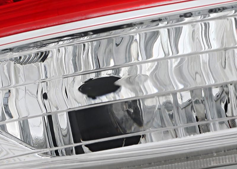 2011-2013 Toyota Highlander LED Tail Lights Pair - Left & Right Side Replacement Lamps for Enhanced Visibility and Safety | Perfect for Night Driving and Road Trips