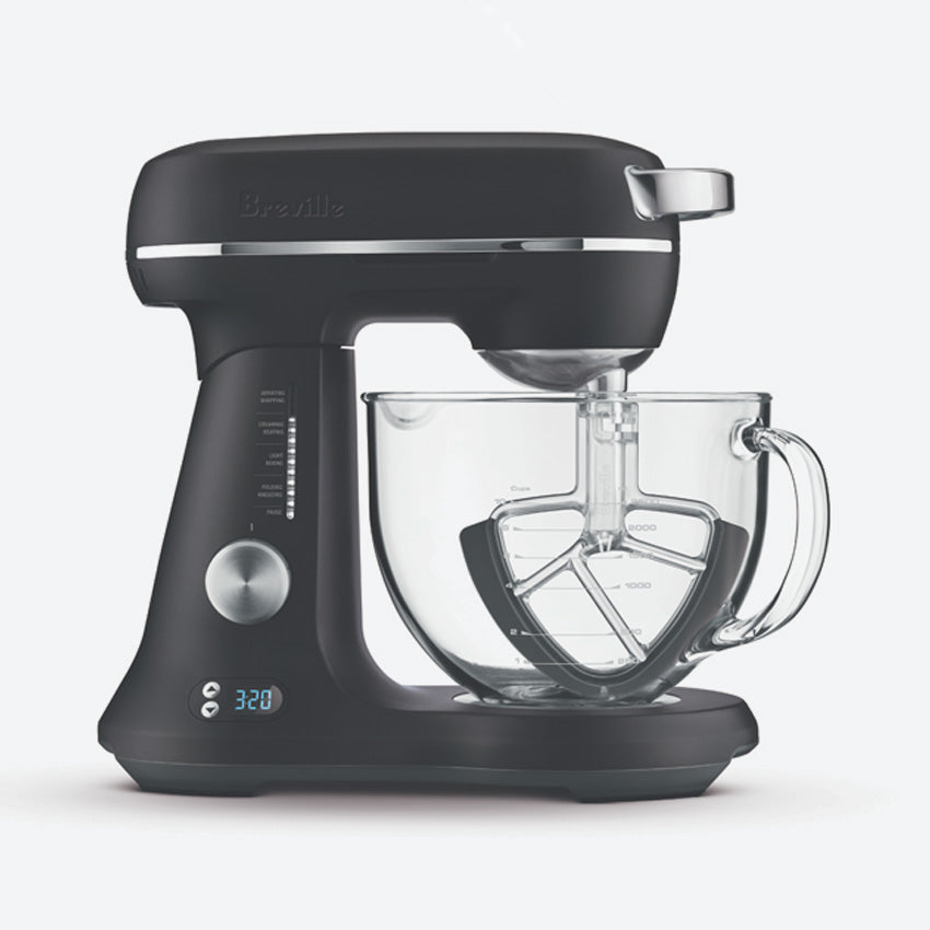 Breville the Bakery Chef™ Stand Mixer - Powerful 7-Speed Electric Mixer for Baking, Dough Kneading & Whipping | Perfect for Home Bakers, Cookies, Cakes & Bread Making