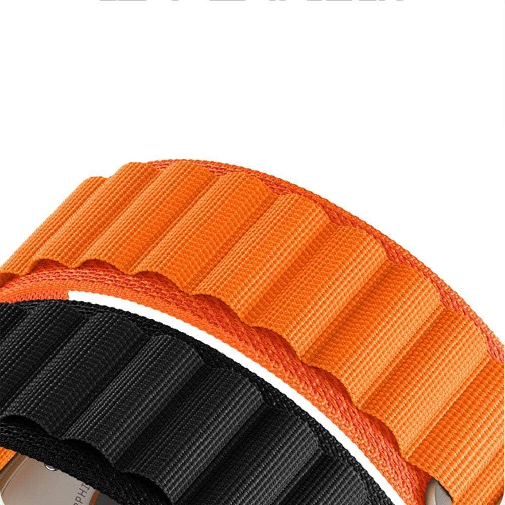 Premium Alpine Loop Strap for Apple Watch Ultra 8 7 6 SE 5 4 3 - Durable Nylon Sport Band for Running, Hiking & Outdoor Activities