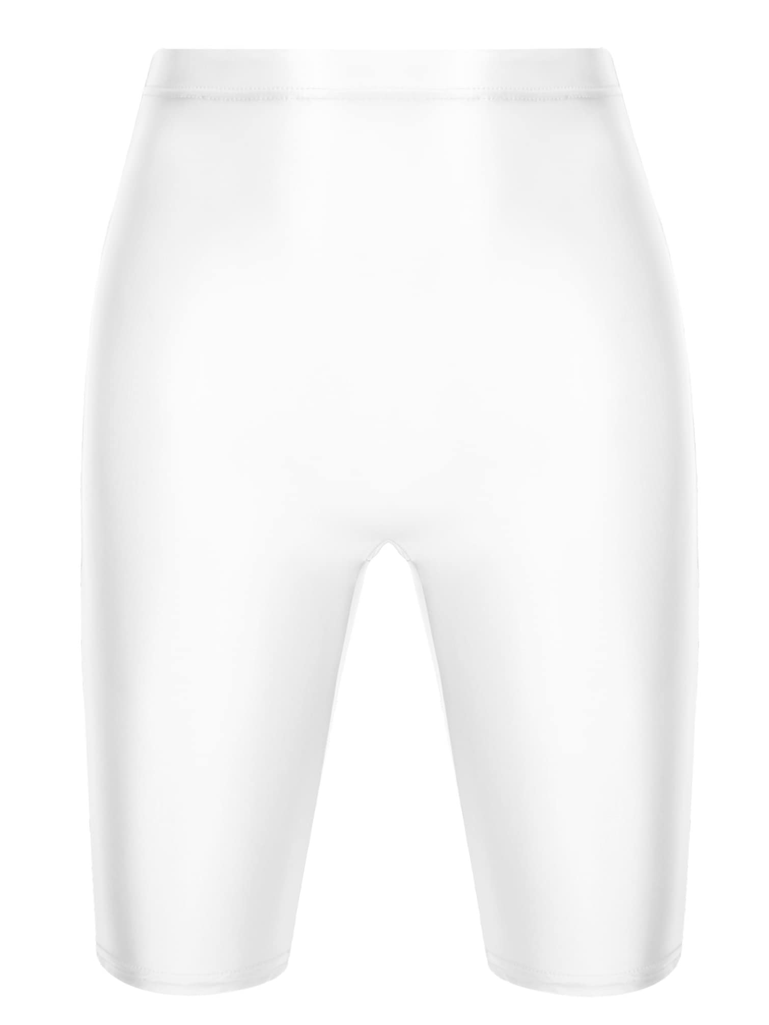 **Men's Glossy Compression Shorts - Gym, Running, Yoga, Swimming & Cycling Workout Leggings - Perfect for Training, Sports & Active Lifestyle**