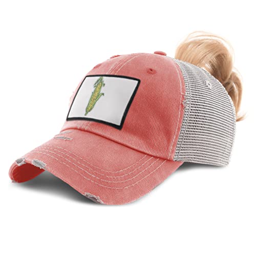 Coral Rectangle Patch