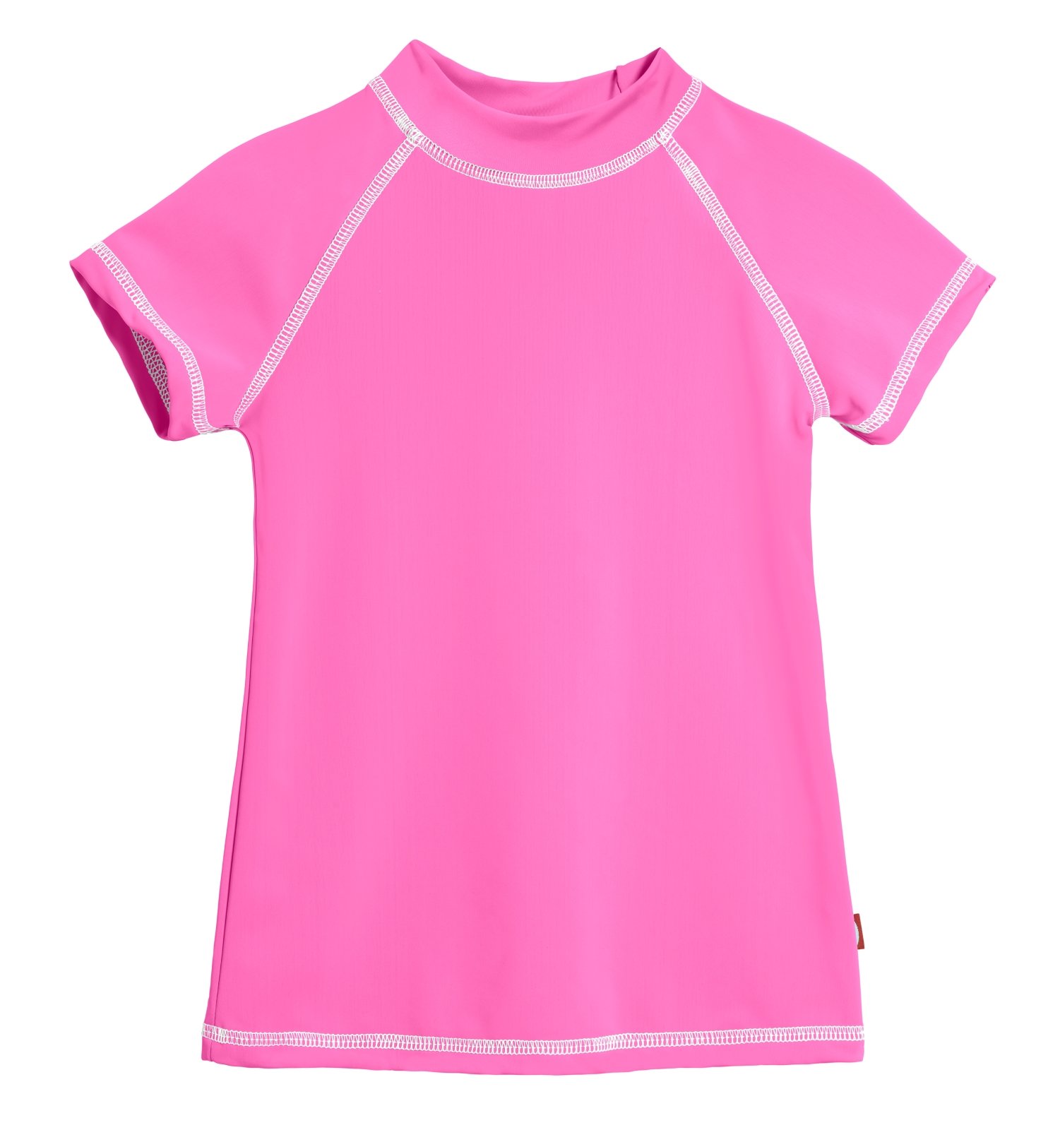 City Threads Girls' SPF50 Rash Guard Sun Protection Swim Tee for Pool & Beach | Made in USA | Perfect for Summer Water Activities & Outdoor Adventures
