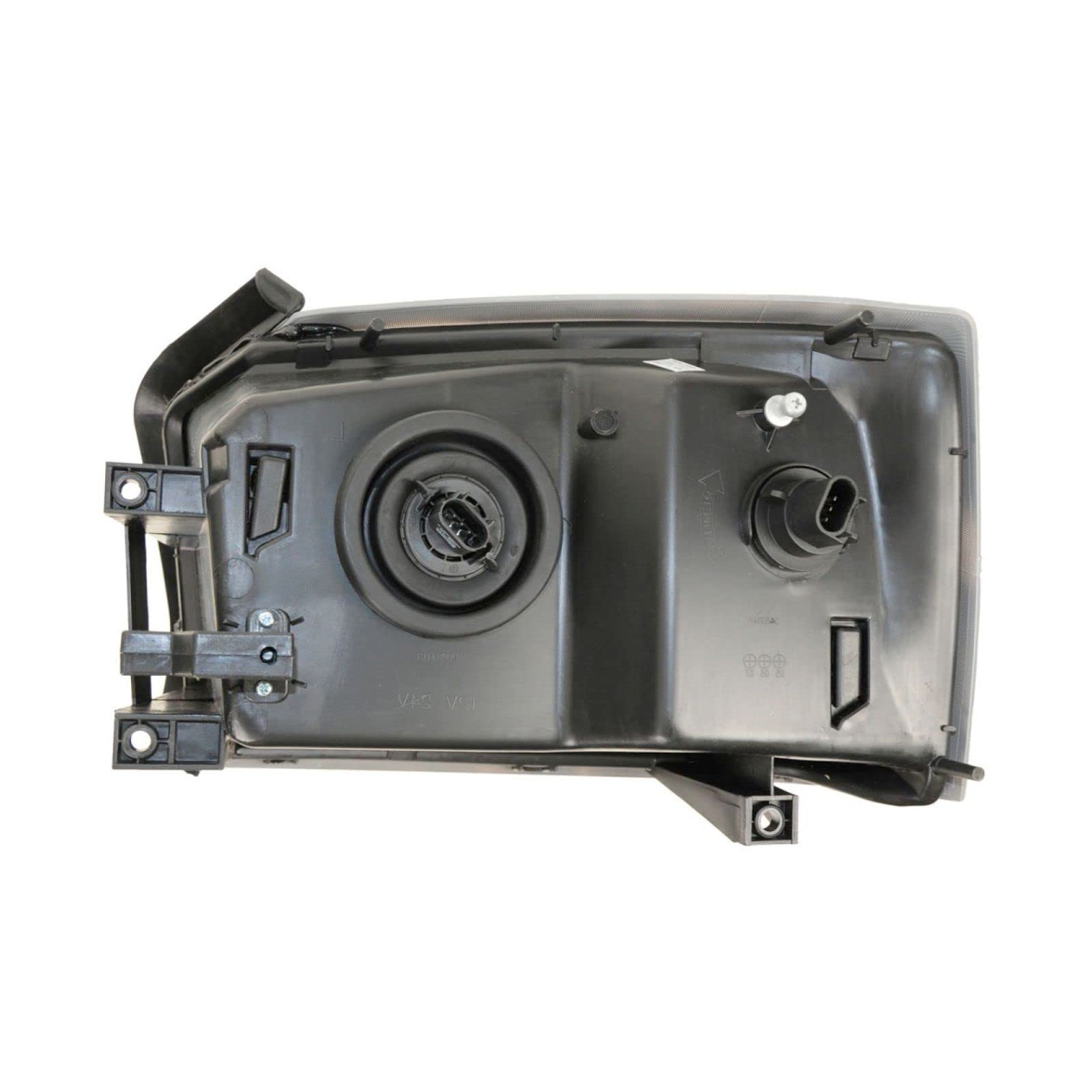 2005-2007 Dodge Dakota Headlight Assembly Set - Driver & Passenger Side Replacement (CH2502159 CH2503159) | Perfect for Night Driving & Off-Road Adventures