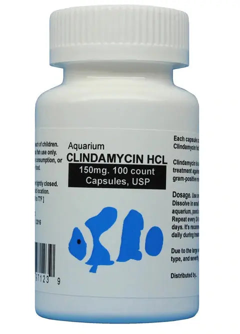 Thomas Labs Clindamycin 150 mg Capsules - 100 Count | Antibiotic for Bacterial Infections in Dogs & Cats | Vet-Approved Pet Medication for Skin, Wounds & Dental Care