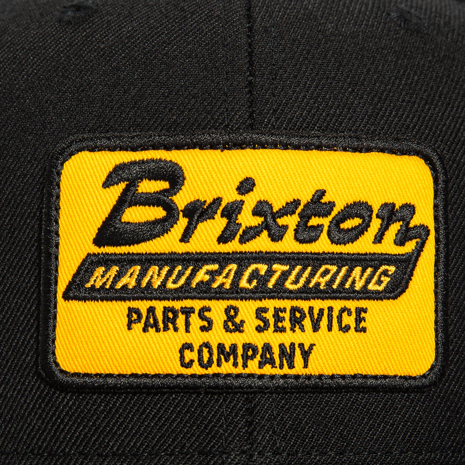 Brixton Township Snapback Hat - Black | Adjustable Unisex Baseball Cap for Men & Women | Perfect for Casual Wear, Sports & Outdoor Activities