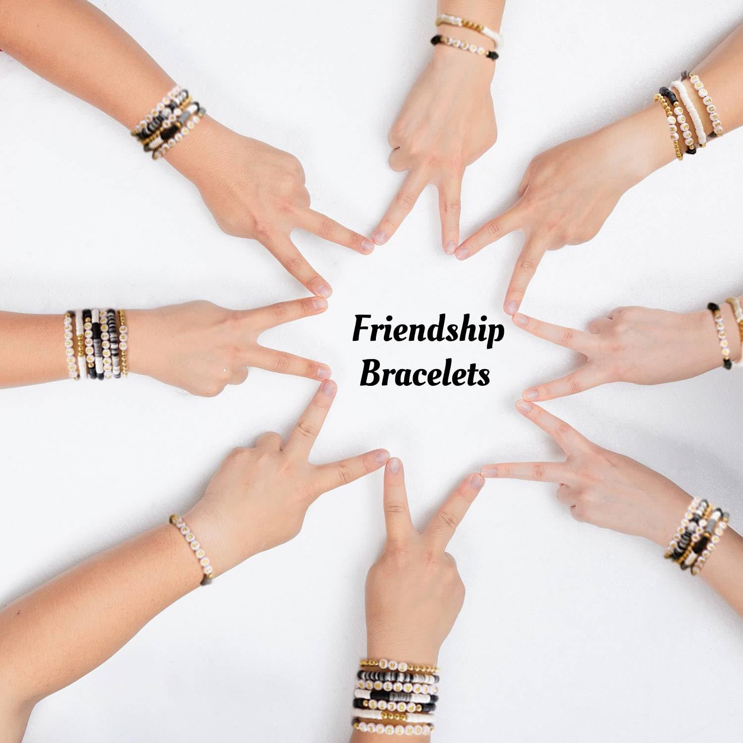 7-Piece Friendship Bracelets Set - Singer New Album Inspired Wristbands - Funny Gift for Women, Girls & Music Fans - Perfect for Concerts, Parties & Everyday Wear